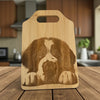 Saint Bernard Design Bamboo Cutting Board