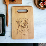 Labrador Retriever Design Bamboo Cutting Board
