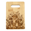 Mushroom design Bamboo Cutting Board