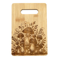 Mushroom design Bamboo Cutting Board
